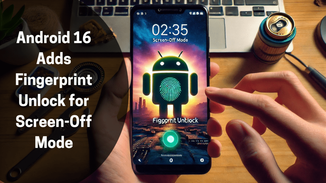 Android 16 Adds Fingerprint Unlock for Screen-Off Mode