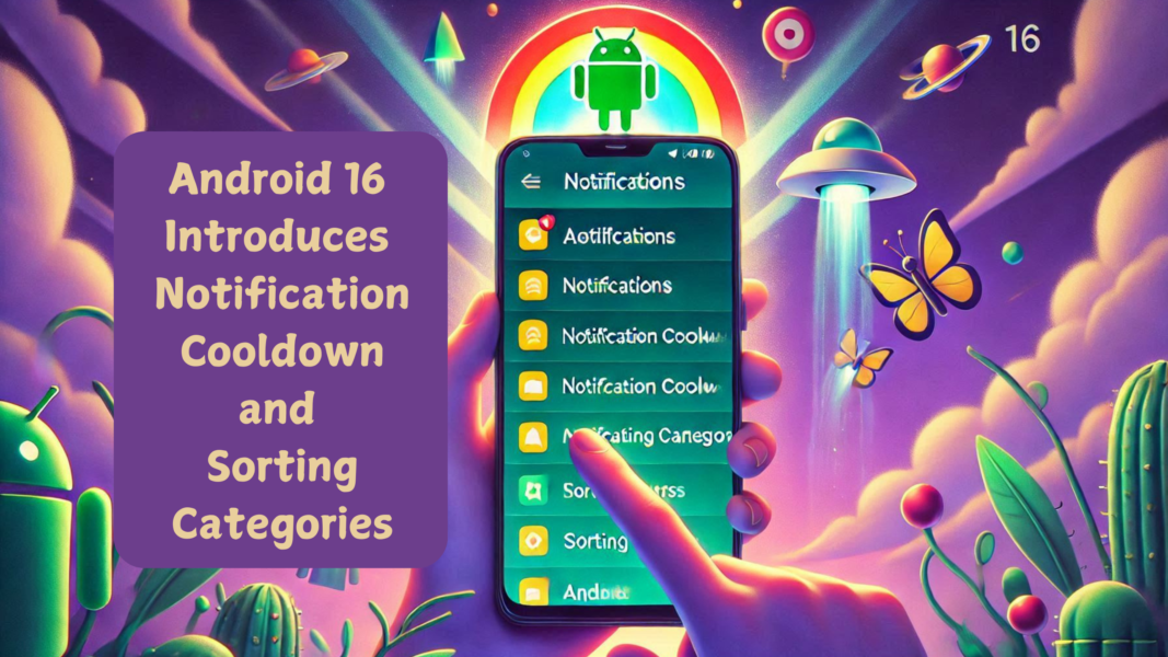 Android 16 Introduces Notification Cooldown and Sorting Categories