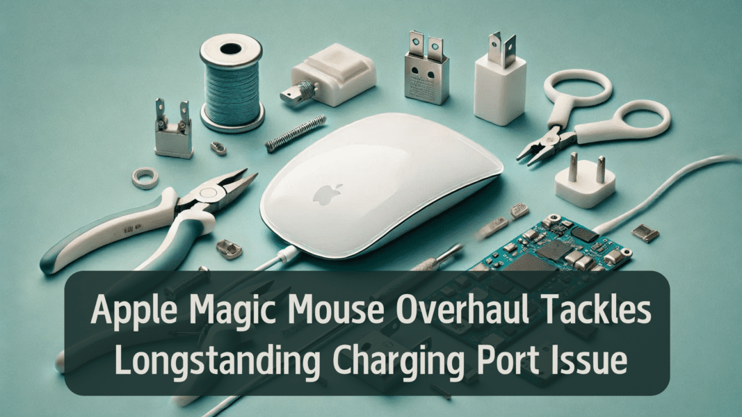 Apple Magic Mouse Overhaul Tackles Longstanding Charging Port Issue