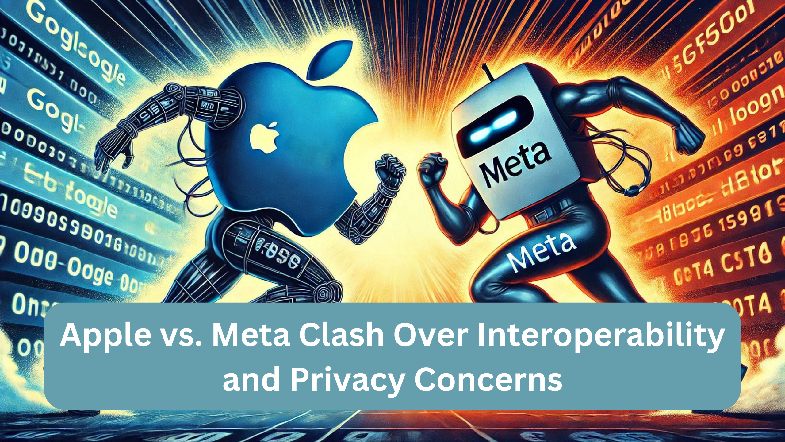 Apple vs. Meta Clash Over Interoperability and Privacy Concerns