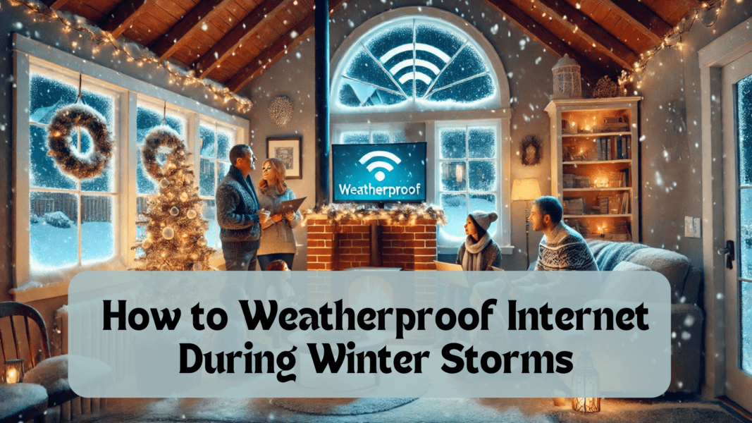 How to Weatherproof Internet During Winter Storms