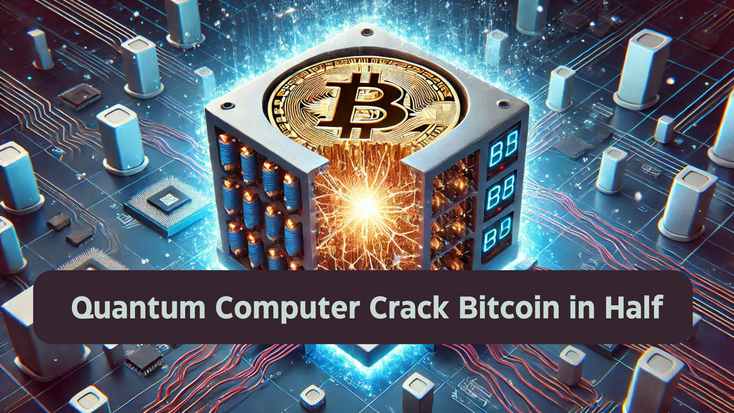 Quantum Computer Crack Bitcoin in Half: A Looming Threat