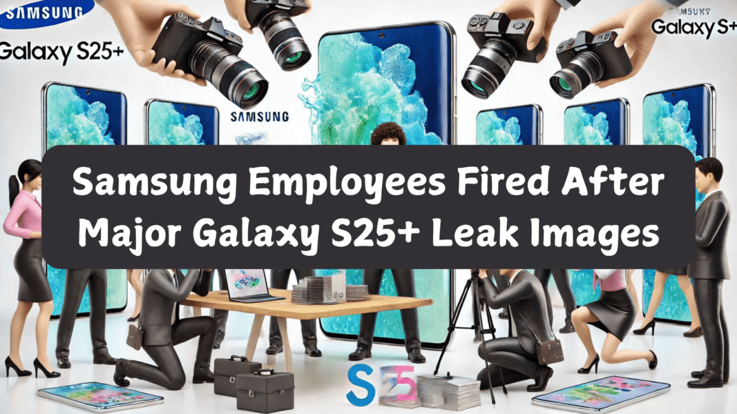 Samsung Employees Fired After Major Galaxy S25+ Leak Images