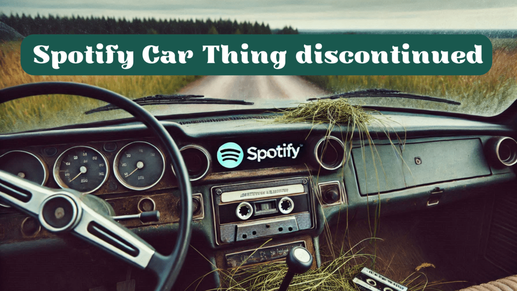 The End of the Road: Spotify Car Thing discontinued