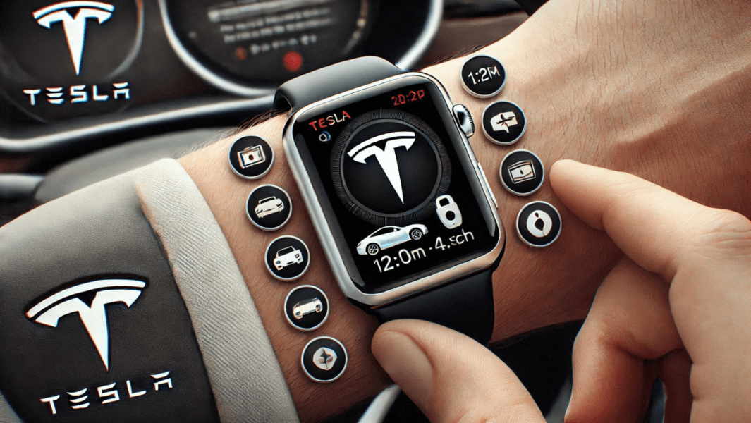 Tesla Apple Watch App Turns Your Watch Into a Car Key