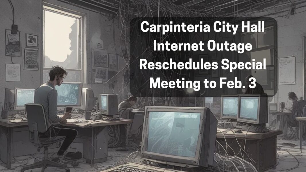 Carpinteria City Hall Internet Outage Reschedules Special Meeting to Feb. 3