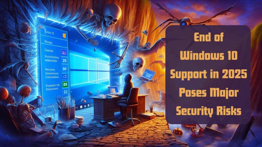 End of Windows 10 Support in 2025 Poses Major Security Risks