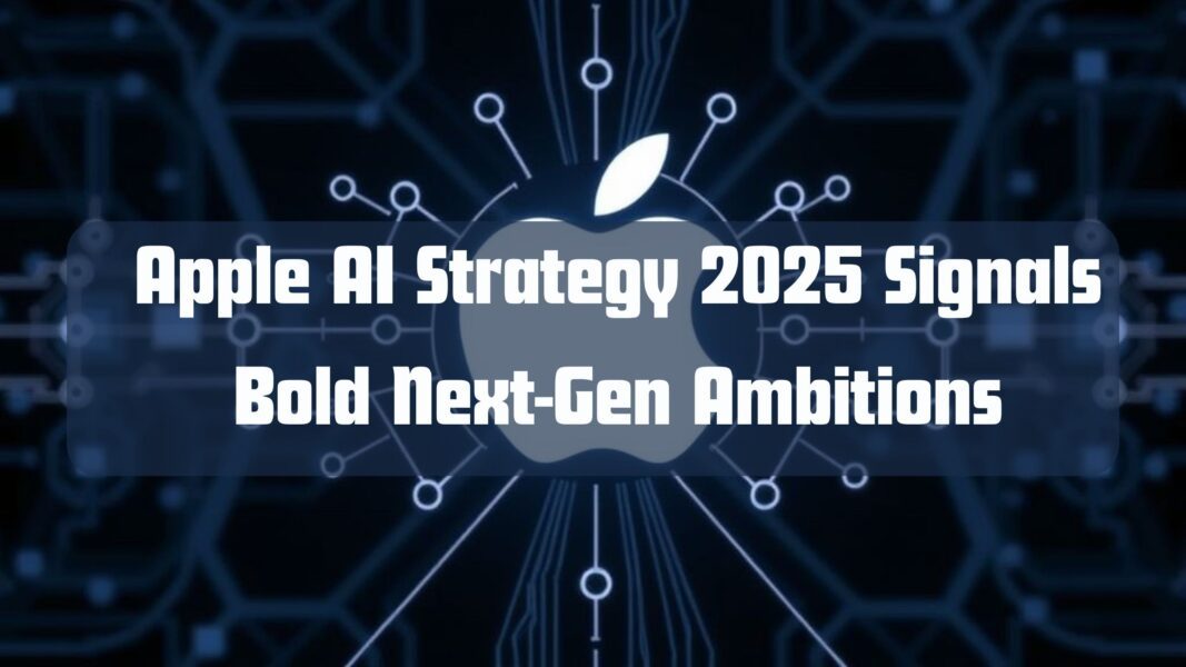 Apple AI Strategy 2025 Signals Bold Next-Gen Ambitions