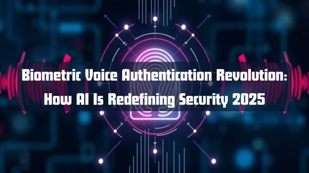 Biometric Voice Authentication Revolution: How AI Is Redefining Security 2025