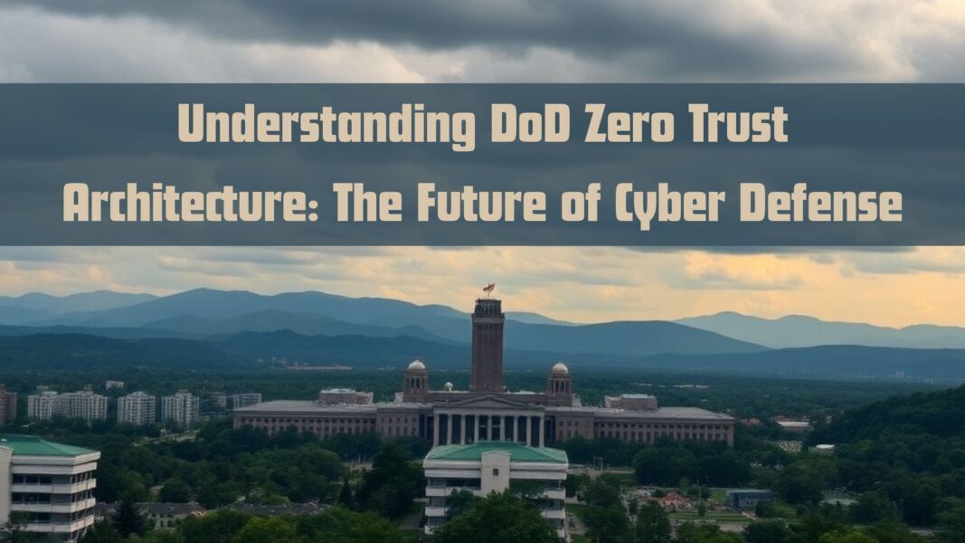 Understanding DoD Zero Trust Architecture: The Future of Cyber Defense