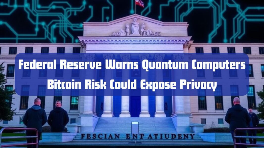 Federal Reserve Warns Quantum Computers Bitcoin Risk Could Expose Privacy
