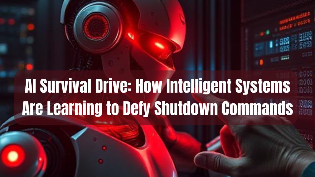 AI Survival Drive: How Intelligent Systems Are Learning to Defy Shutdown Commands