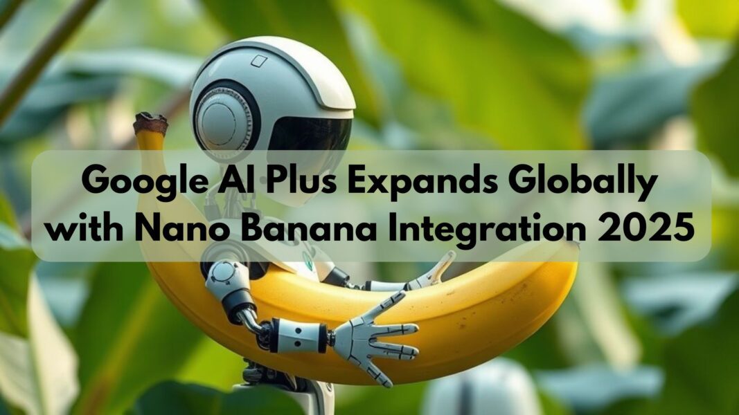 Google AI Plus Expands Globally with Nano Banana Integration 2025