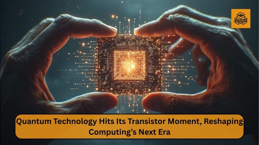 Quantum Technology’s Transistor Moment: A Turning Point for the Future of Computing