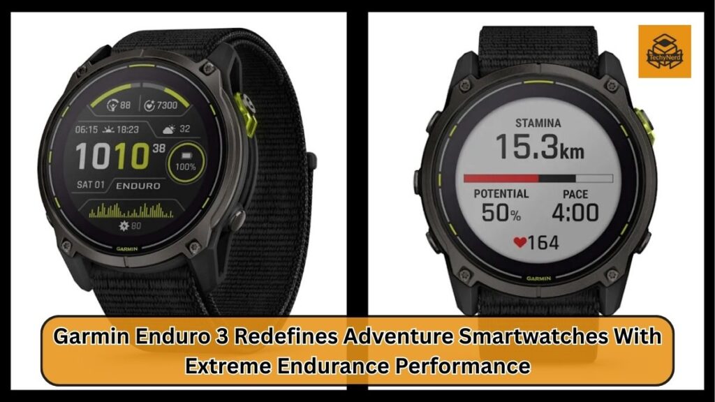 Garmin Enduro 3: A Smartwatch Engineered for Movement Without Limits