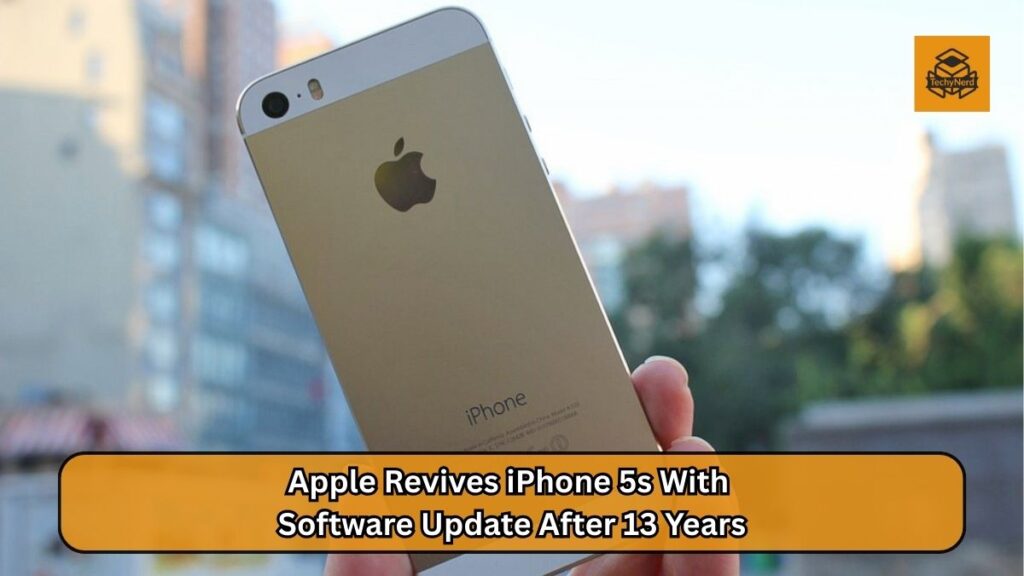 iPhone 5s Gets a New Lease on Life: Apple Releases Software Update 13 Years After Launch