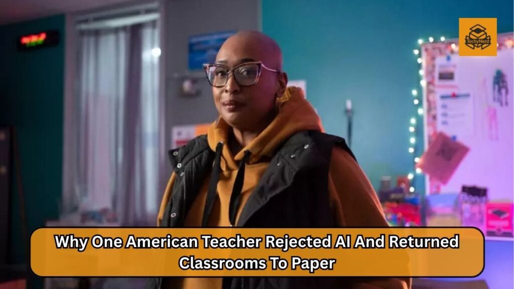 To Keep AI Out of Her Classroom, One Teacher Went Fully Analog