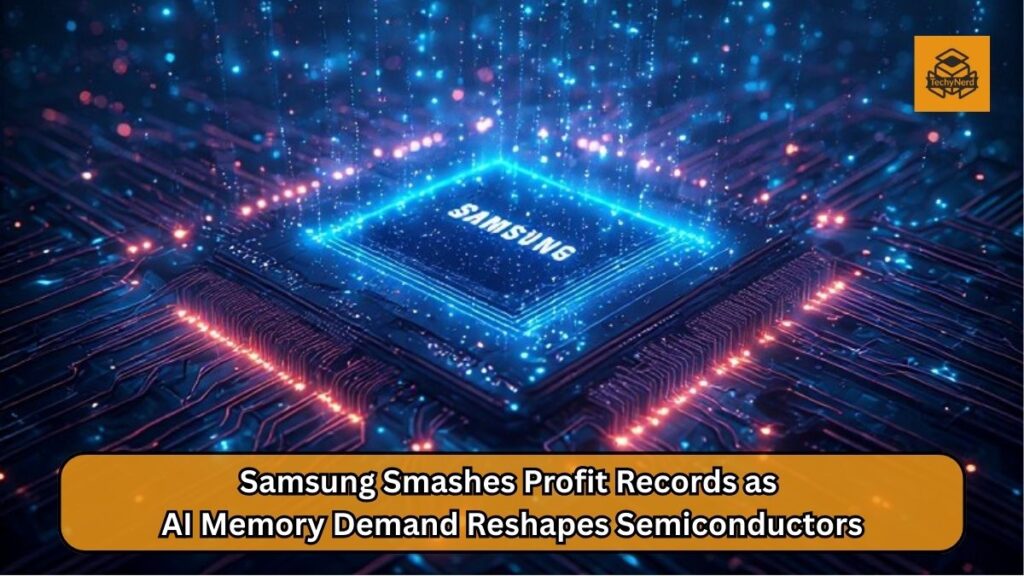 Samsung’s Profits Triple as AI Memory Demand Tightens Global Chip Supply