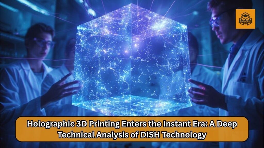Holographic 3D Printing Creates Complex Objects in Seconds