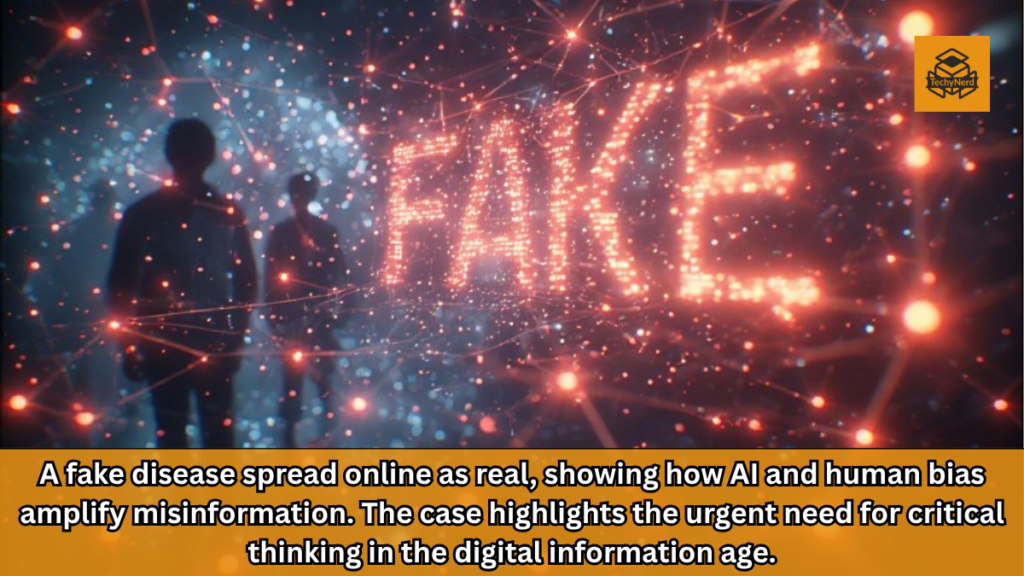 The Anatomy of a Fake Disease in the Digital Age