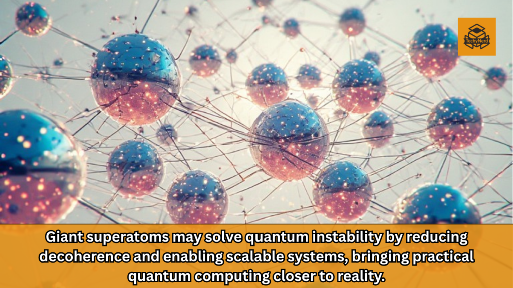 Giant Superatoms: A Breakthrough That Could Finally Stabilize Quantum Computing