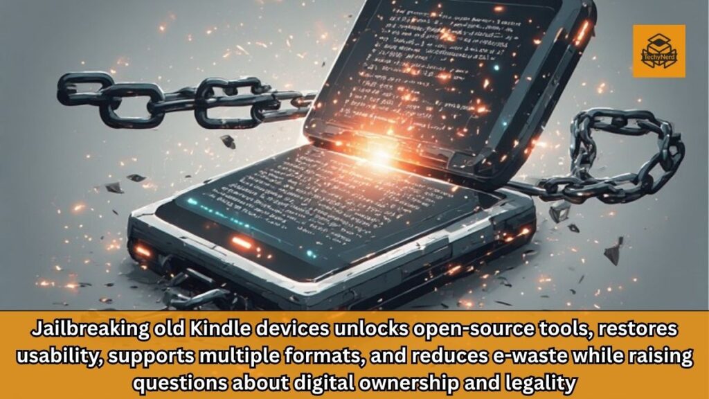 Reviving Legacy Kindle Devices Through Jailbreaking and Open-Source Innovation