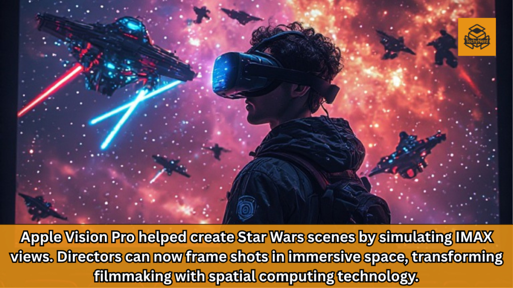 Apple Vision Pro Transforms Star Wars Filmmaking With Immersive IMAX Visualization