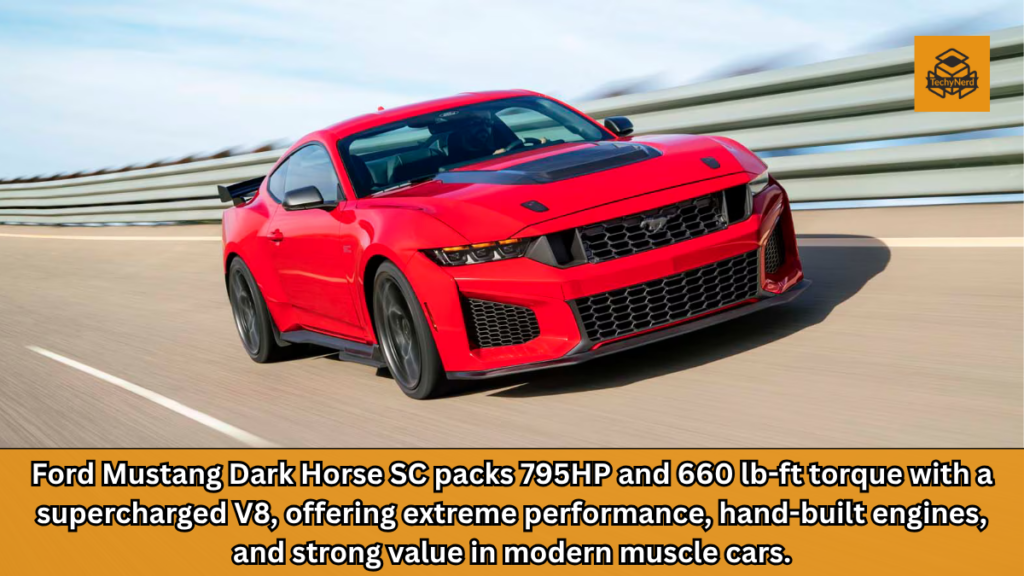 2026 Ford Mustang Dark Horse SC: Engineering Power, Precision, and Modern Muscle
