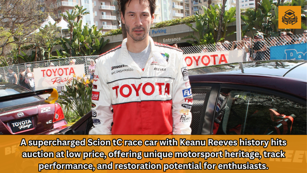 Scion tC Race Car Driven by Keanu Reeves: Where Hollywood Meets Track Engineering